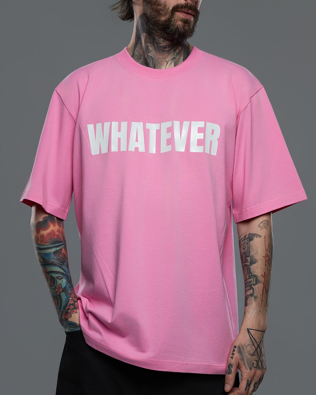Футболка WHATEVER PINK