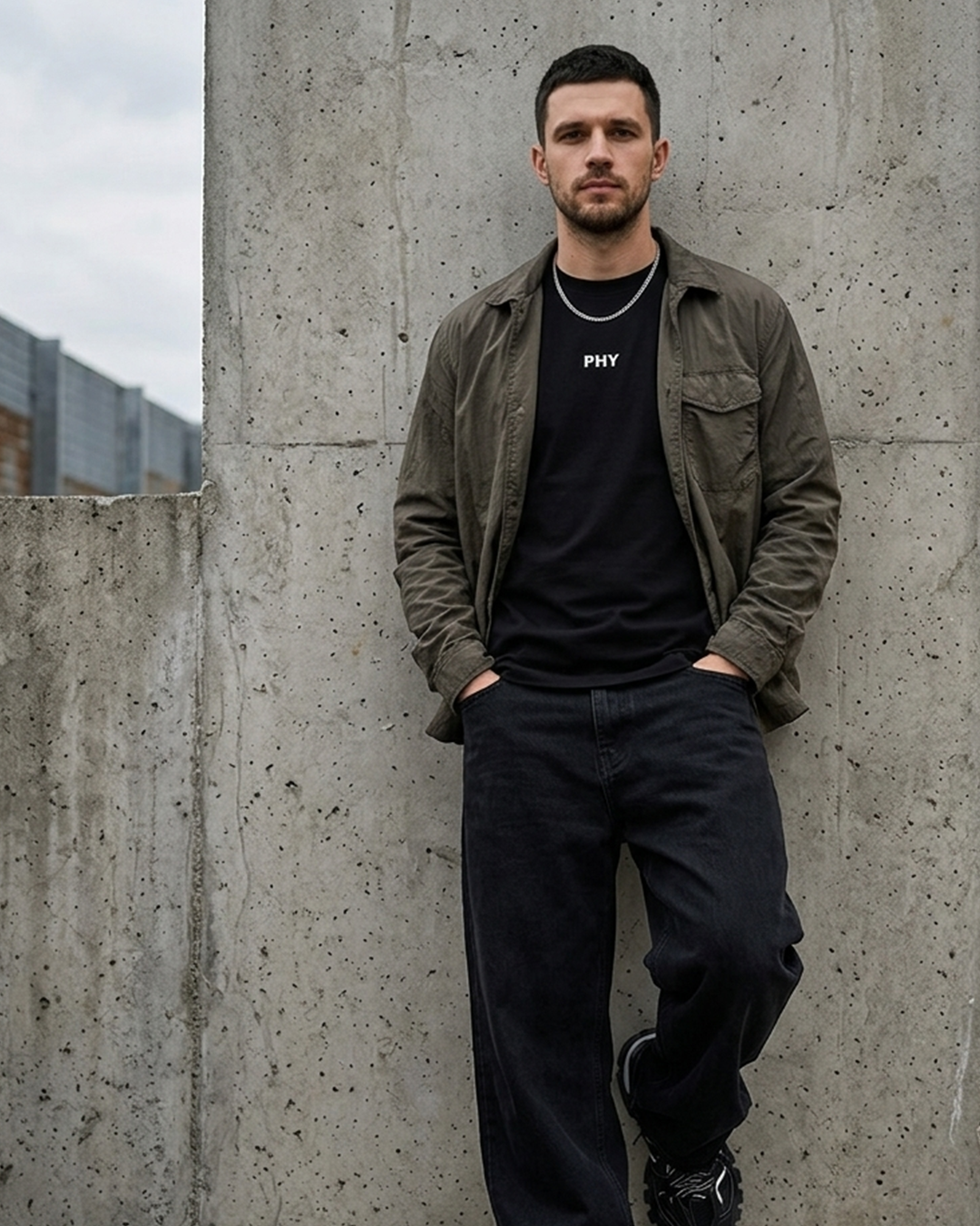 Black PHY T-shirt - Image 10